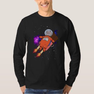 Camiseta Gato Gato-Gato-Gato No Espaço