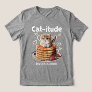 Camiseta Gato Gato Giro - Gato Gato Gato Giro em Pancakes G