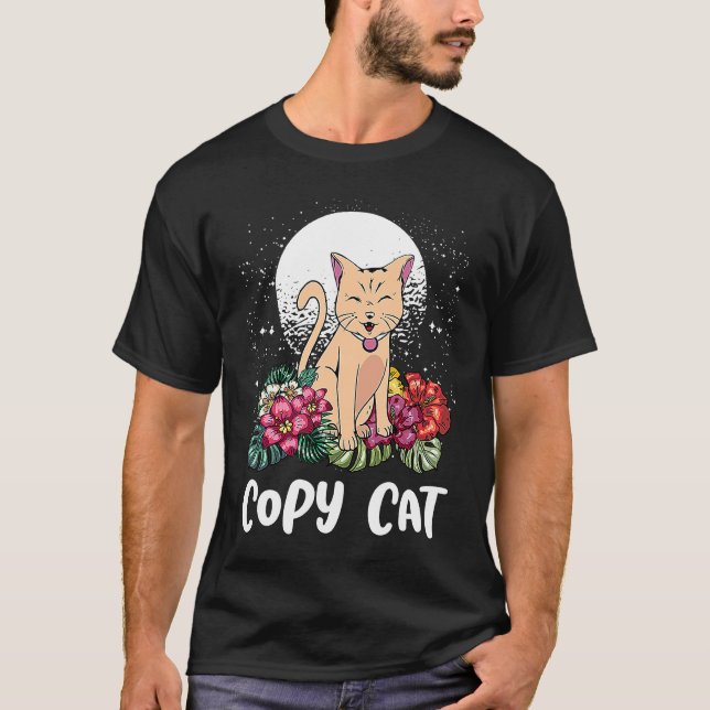Camiseta Gato Gato Mãe Humor Gato Pai Sarcasmo Animal Pun 1 (Frente)