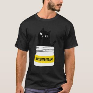 Camiseta Gato Gatos São Antidepressivos