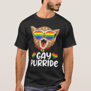 Camiseta Gato Gay Purride Gay Pride