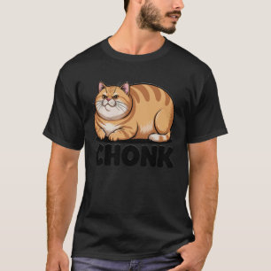 Camiseta Gato Gordinho Meme Engraçado Manga Longa