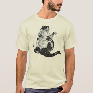 Camiseta gato gordo