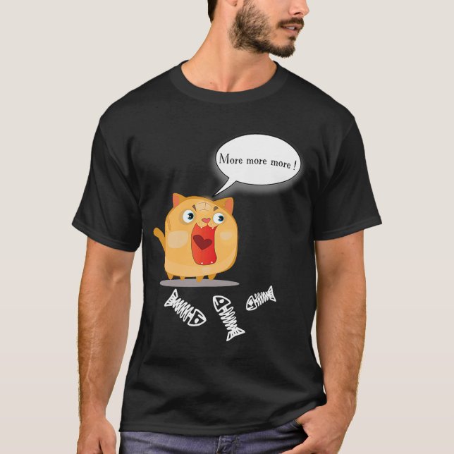 Camiseta Gato gordo e bobo (Frente)