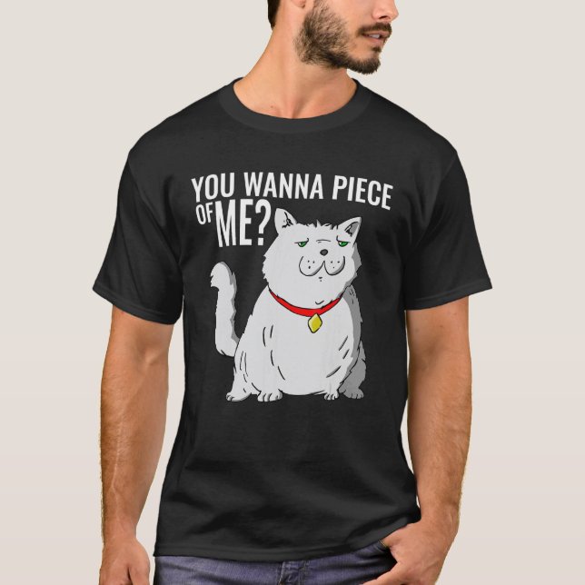 Camiseta Gato Gordo e Fofo (Frente)