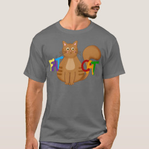 Camiseta Gato Gordo, Gato Gelado