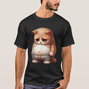 Camiseta Gato Gordo Gato Gordo Gato Design Gato Gato Gato L