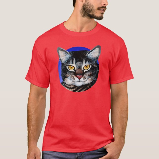 Camiseta Gato gordo pintado (Frente)