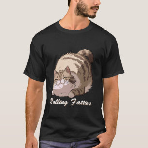 Camiseta Gato Gordo Rolando Meme Gato Preguiçoso Fofura Hum