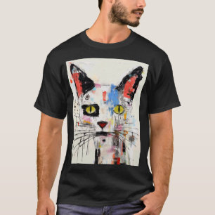 Camiseta Gato Grafite Urbano Felino Legal