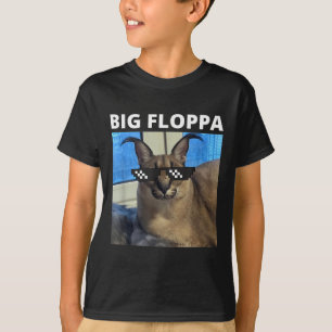 Camiseta Gato Grande Floppa Meme