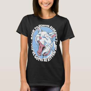 Camiseta Gato gritando perfumado