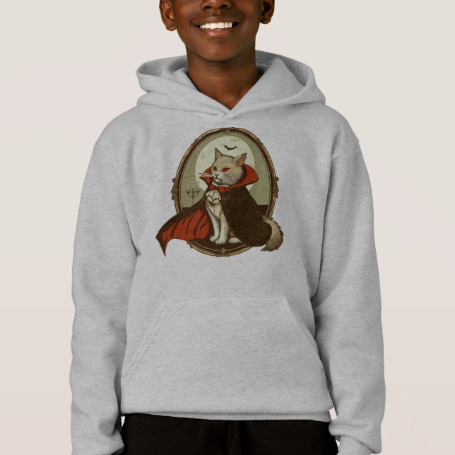 Camiseta Gato Halloween, Contagem Catula (Frente)