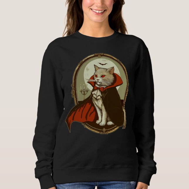Camiseta Gato Halloween, Contagem Catula (Frente)