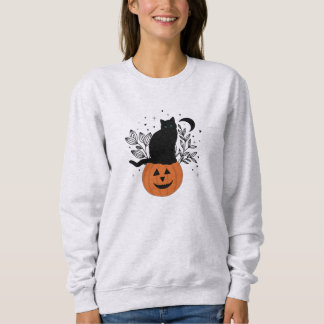 Camiseta Gato Halloween no Jack'O'Lantern