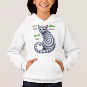 Camiseta Gato Hipno Azul Russo