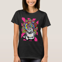 Gato Hippie Hippies Verão Tempo de Verão Gatinho C