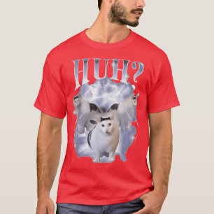 Camiseta Gato Huh Chonky Meme Amantes de Gatos menina rapaz