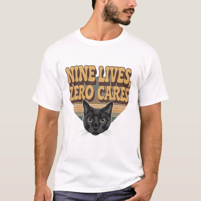 Camiseta Gato Humorístico Lover (Frente)