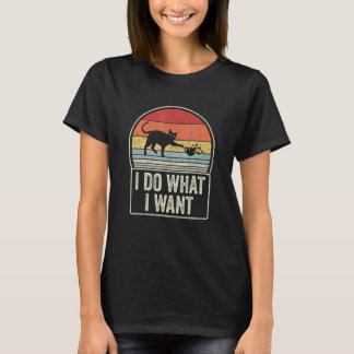 Camiseta Gato I Faço O Que Quero Com Meu Gato  14