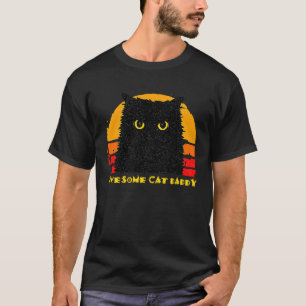 Camiseta Gato Incrível Papai Estilo Retro Oitenta Cat Grung