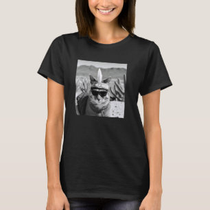 Camiseta Gato Indígena Americano Indiano e Povo Indígena T