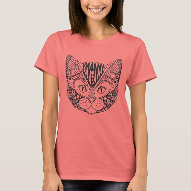 Camiseta Gato Inspirado (Frente)