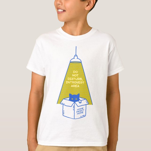 Camiseta Gato Introvertido (Frente)