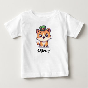 Camiseta Gato Irlandês Sortudo Ruivo