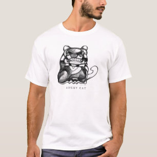 Camiseta Gato irritado