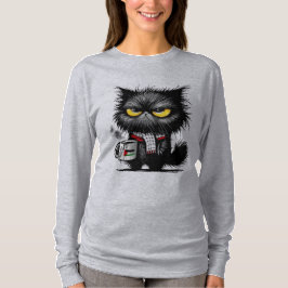 Camiseta Gato irritado