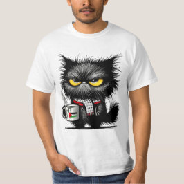 Camiseta Gato irritado