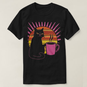 Camiseta Gato Irritado Joe 2 Mens Negros