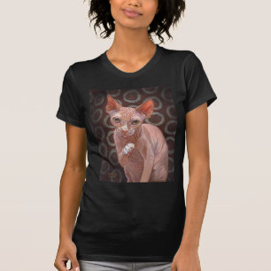 Camiseta Gato Jack da esfinge de Sphynx