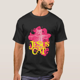 Camiseta Gato Jesus Cristo Bíblia Cristão Cruz Cristã