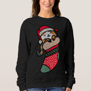 Camiseta Gato Kawaii Calico Bonito Na Meia De Natal