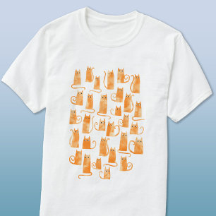 Camiseta Gato Laranja