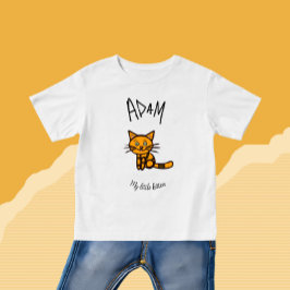 Camiseta Gato laranja