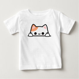 Camiseta Gato laranja fofo