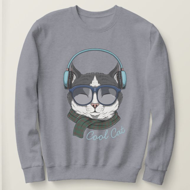 Camiseta Gato legal (Frente do Design)