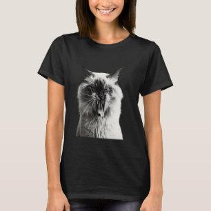 Camiseta Gato Legal com a Língua de Fora em Desafio Diverti