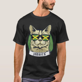 Camiseta Gato Legal da Jamaica moderna em óculos