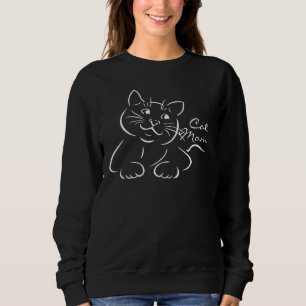 Camiseta Gato Legal da Mãe de Gato Bonito