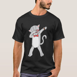 Camiseta Gato Legal Dabbing, Gatos de Estilo Engraçado