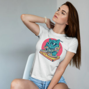 Camiseta Gato legal Dj