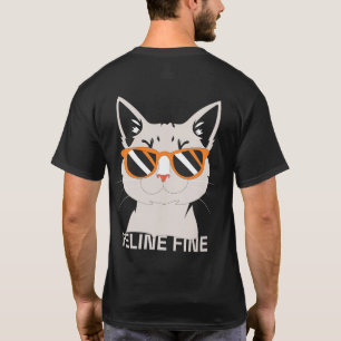 Camiseta Gato Legal Felino Bem Gráfico