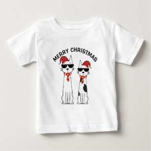 Camiseta Gato Legal Feliz Natal