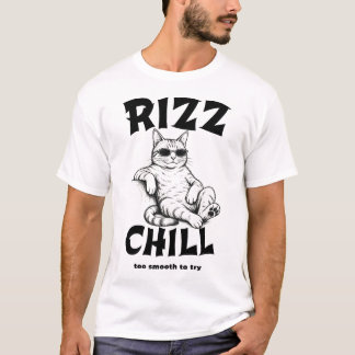 Camiseta Gato Legal Gato Calmo Meme Vintage Engraçado