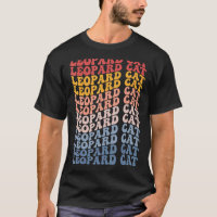 Gato Leopardo Groovy Retro 1