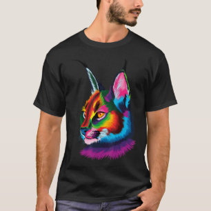 Camiseta Gato lince doce açúcar